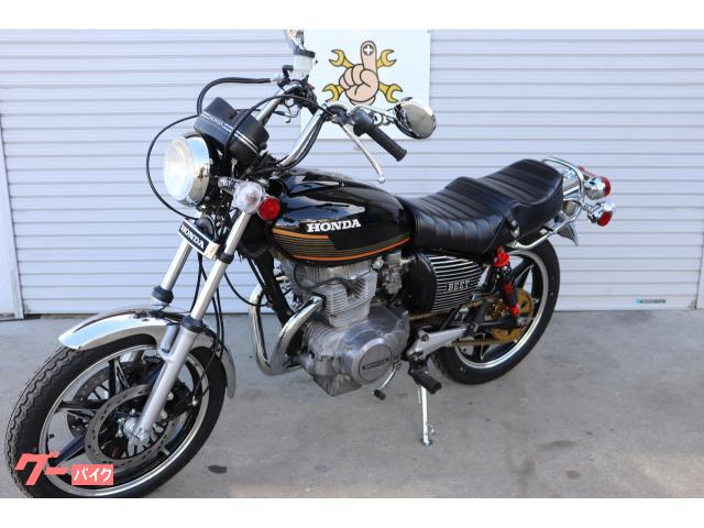 ホンダ ホークII CB400T バブ セブンスターホイール メガホン