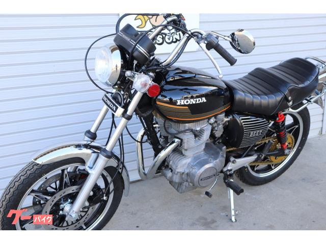 ホンダ ホークII CB400T バブ セブンスターホイール メガホン