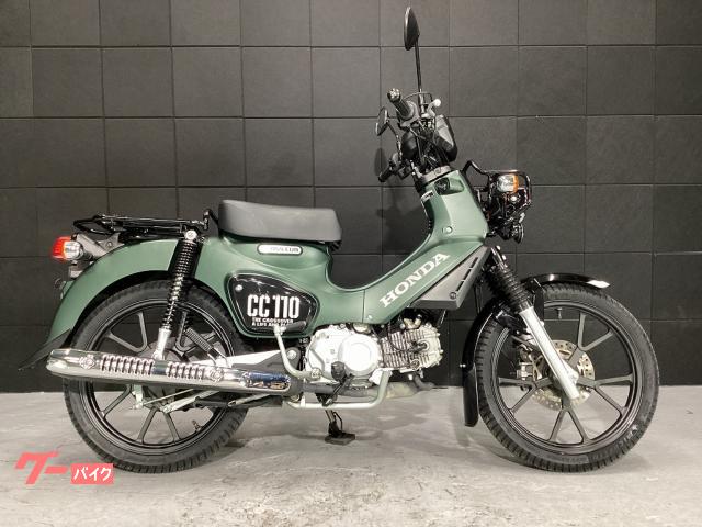 クロスカブ110 前後タイヤ新品! グリップヒーター