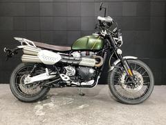 ＴＲＩＵＭＰＨ　スクランブラー１２００ＸＣ　グリップヒーター・リアキャリア・ＡＢＳ・フォグランプ