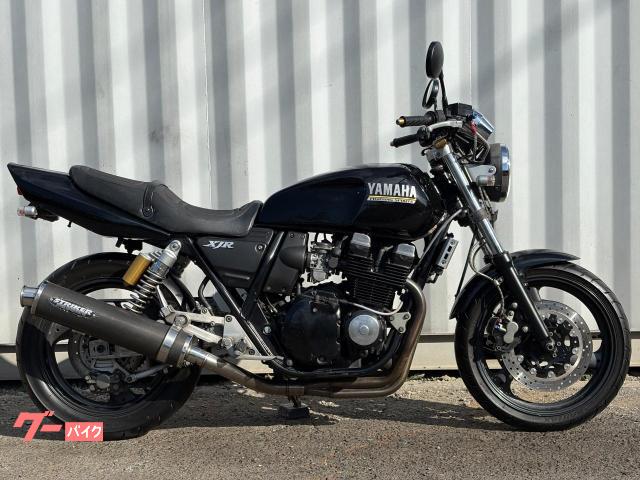 ヤマハ XJR400 低走行 純正カラー ブラック 社外マフラー｜H2