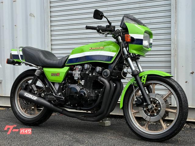 Ｚ１１００ＧＰ　Ｂ１　ローソンカラー　ライムグリーン　ＣＲキャブ　ＫＥＲＫＥＲマフラー　ＫＺ１０００Ｒ２仕様