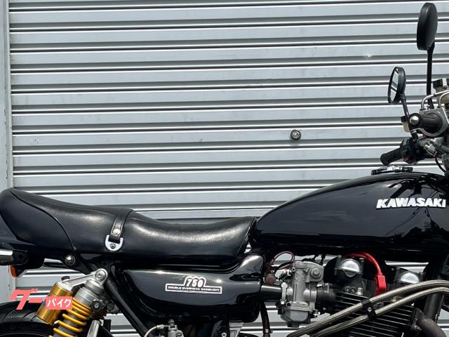 カワサキ Z750Four D1 フルカスタム ダイマグ 太足化 黒豆