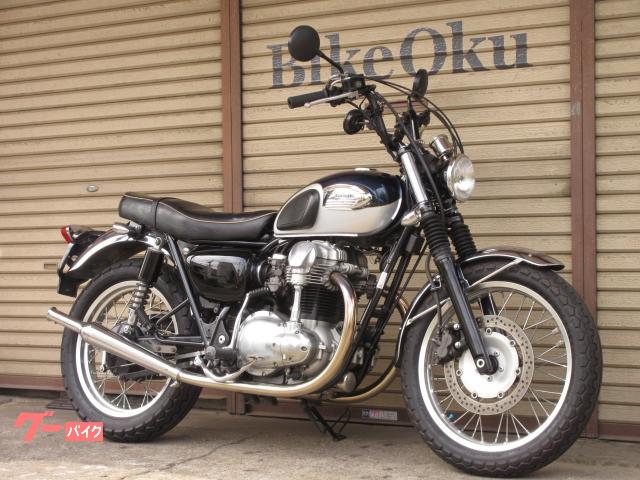 カワサキ Ｗ６５０ 社外マフラー 社外メーター 社外ハンドル｜バイクオク （ＢｉｋｅＯｋｕ）｜新車・中古バイクなら【グーバイク】