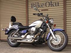 ヤマハ　ドラッグスター２５０　ＶＧ０２Ｊ　２００７年モデル　タイヤ前後新品　社外マフラー　社外ハンドル　自賠責保険１２ヶ月付き