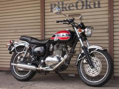 カワサキ　エストレヤＲＳ　ＢＪ２５０Ａ　２００５年モデル　自賠責保険１２ヶ月付　エンジンガード　ヘッドライトバイザー