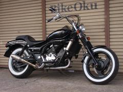 カワサキ　エリミネーター２５０Ｖ　ＶＮ２５０Ａ　２００７年モデル　自賠責保険１２ヶ月付き　社外マフラー　ロングフォーク　社外ハンドル