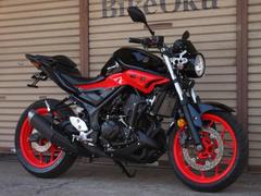 ヤマハ　ＭＴ−０３（３２０ｃｃ）　ＲＨ１３Ｊ　車検Ｒ８年１２月迄　２００２年モデル　丸目ライト　カスタムペイント　フェンダーレス
