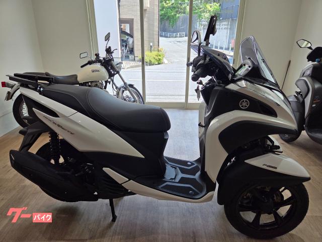トリシティ１５５ＡＢＳ／普通自動車免許仕様／自社製純国産ワイドスペーサー装着／リアステー／社外ミラー