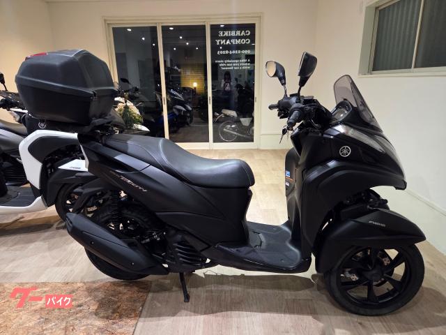 トリシティ１５５ＡＢＳ／自動車免許仕様／自社開発純国産オリジナルワイドスペーサー装置／ワンキータイプＹＡＭＡＨＡ純正リアボックス