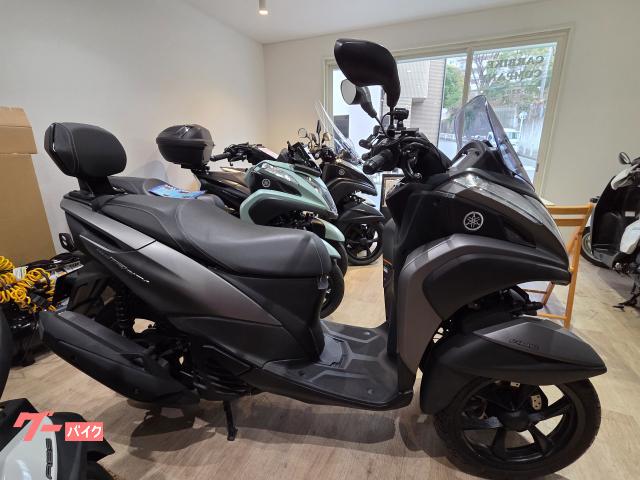 トリシティ１５５ＡＢＳ／自動車免許仕様／ＥＴＣ／前後ドラレコ／グリップヒーター／ＹＡＭＡＨＡ純正バックレスト／オリジナルスペーサー