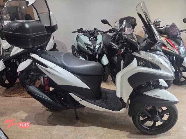 トリシティ１５５ＡＢＳ／普通免許仕様／ＥＴＣ／ドラレコ／グリップヒーター／ＵＳＢ２口／社外リアサス／スクリーン／レッグバイザー