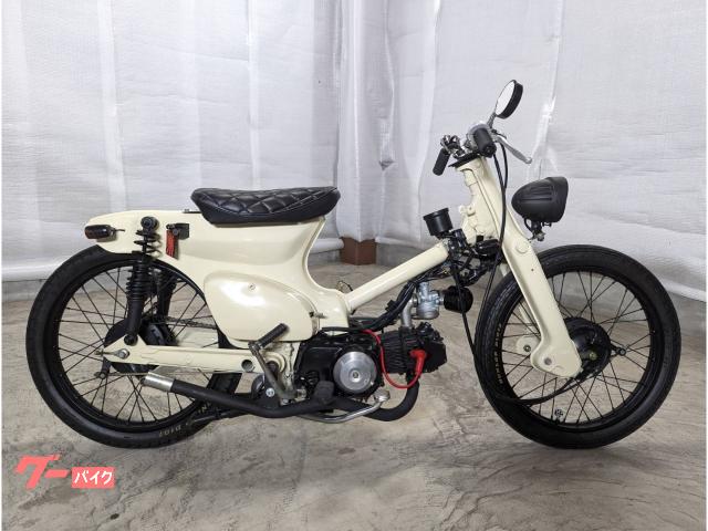 スーパーカブ５０　Ｃ５０　マフラー　ジョッキシフト　ボアアップ　メーター　改造多数