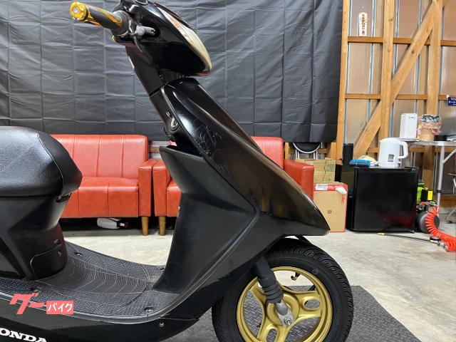 ホンダ Dio リアウイング 金ホイール 社外グリップ新品 社外