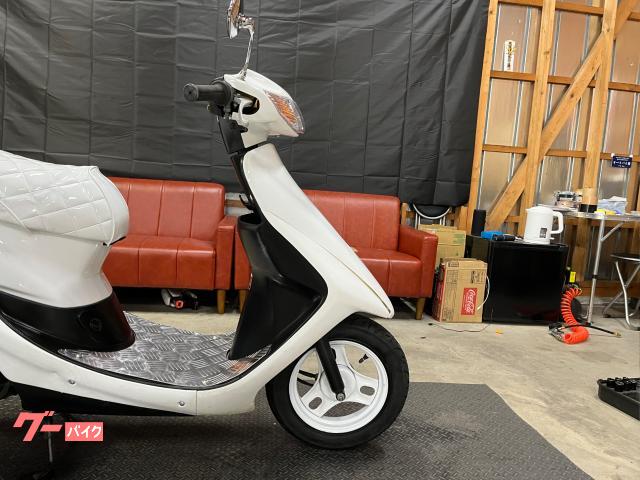 ホンダ ライブDio ZX外装カスタム 新品アルミステップ ヘッド