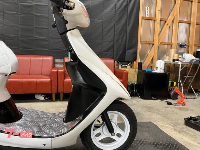 ホンダ ライブDio ZX外装カスタム 新品アルミステップ 新品メッキ