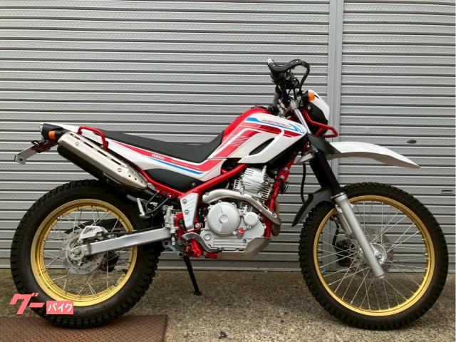 セロー２５０　ファイナルエディション　ＤＧ３１Ｊ　２０２０年式　フェンダーレス　ＺＥＴＡ製レバー　インジェクション　白／赤