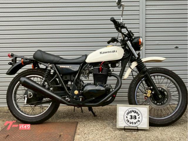 ２５０ＴＲ　２００６年式　ＢＪ２５０Ｆ　キャブレター　ホワイト