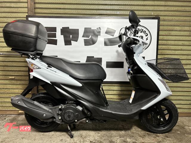 アドレスV125S 2013年 CF4MA 1オーナー フロントバスケット リアボックス