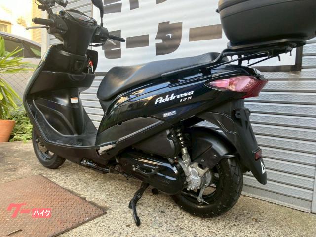 スズキ アドレス125 2020年式 DT11A リアボックス スマホ