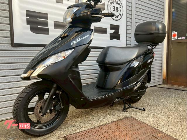 スズキ アドレス125 2020年式 DT11A リアボックス スマホ