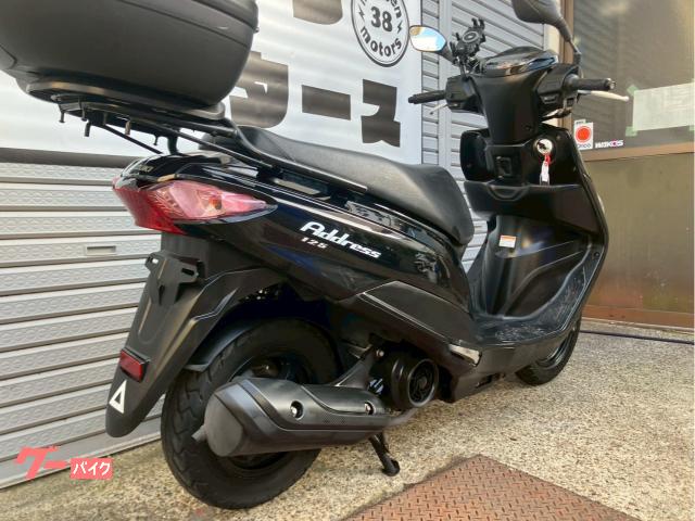 アドレス125 DT11A 19年式 リアボックス付 4ストFI 小型 スズキ アドレス125 2020年式 DT11A リアボックス スマホ