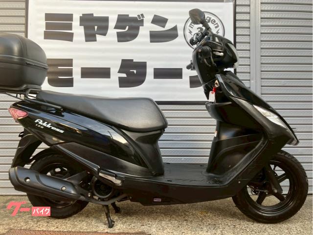 スズキ アドレス125 2020年式 DT11A リアボックス スマホ