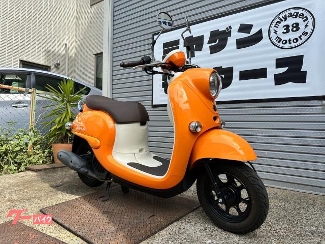 ヤマハ ビーノ オレンジ 7000km まだまだ乗れます！ ヤマハ ビーノ 2018年式 AY02 フルノーマル インジェクション