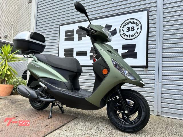ヤマハ AXIS Z 2021年式 SED7J GIVIリアボックス