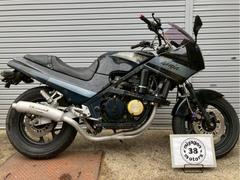 カワサキ　ＧＰＺ４００Ｒ　１９８７年式　ＺＸ４００Ｄ　ダイシンマフラー　社外グリップ　社外バーエンド　ＢＥＥＴポイントカバー