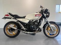 ヤマハ　ＲＺ２５０　オーナー所有車　ＫＰチャンバー　ＴＺＲ足廻りカスタム　３５０エンジン搭載　ケイヒンキャブ　足廻りゴールド塗装