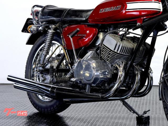 500SS 純正マフラー サイレンサー 初期エグリ マッハ3 H1 KA KAF 絶版