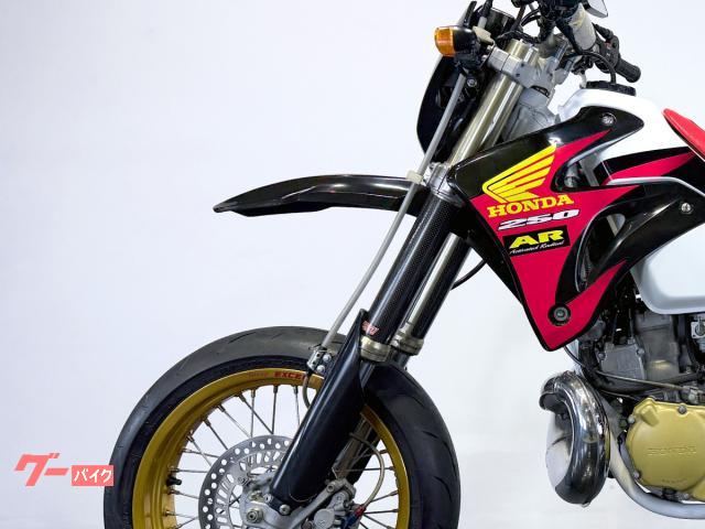 ホンダ CRM250AR 後期型 モタード仕様 無限チャンバー｜バイク