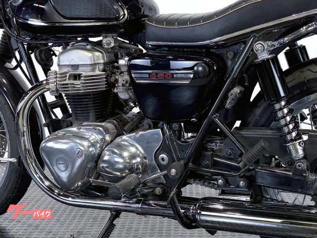 カワサキ W650 W1タイプタンク 新品マフラー 旧Wシリーズ仕様