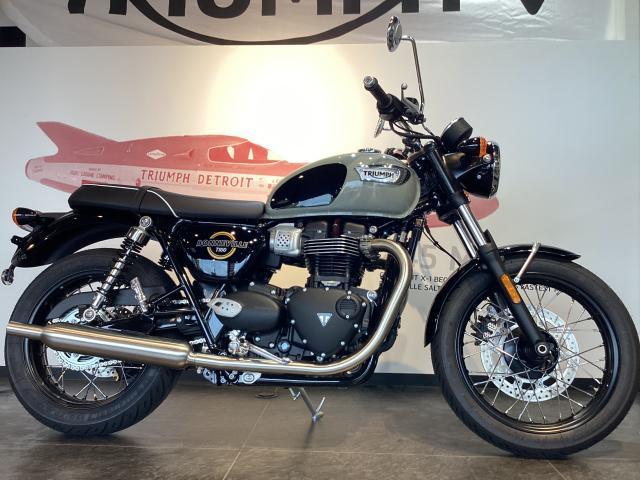 ボンネビルT100 2026年 認定中古車 ストーングレー