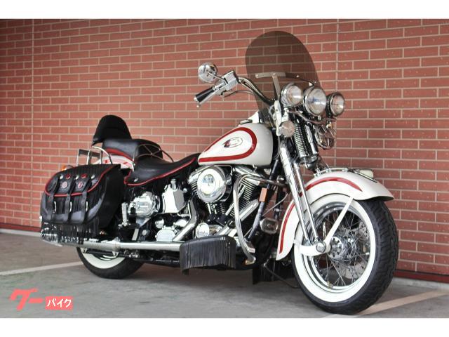 ＦＬＳＴＳ　ヘリテイジスプリンガー　白＆赤　リアフェンダーガード（チーズカッター）　並行輸入車両　国内新規三年車検付き