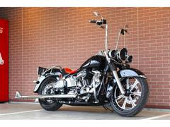 ＨＡＲＬＥＹ−ＤＡＶＩＤＳＯＮ　ＦＬＳＴＮ　ソフテイルデラックス　チョロスタイルフルカスタム　ＲＳＤホイール　オールペイント　オールＬＥＤライト