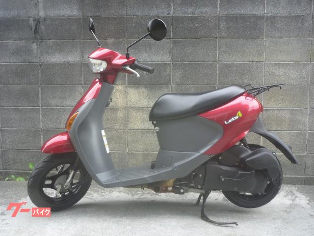 スズキ レッツ4 ノーマル車 インジェクションモデル レッド｜BTC
