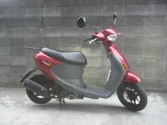 スズキ　レッツ４　ノーマル車　インジェクションモデル　レッド