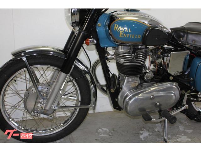 ＲＯＹＡＬ ＥＮＦＩＥＬＤ ブリット３５０ 逆チェンジ＆逆シフト４速 別体ミッション アイアンエンジン キャブレター車モデル クローム＆ブルー  Ｇ１１３｜ＧＴ－ＡＸＥＬ・静岡（ロイヤルエンフィールド静岡、マットモーターサイクルズ静岡）｜新車・中古バイクなら ...