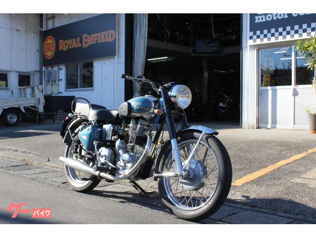 ＲＯＹＡＬ ＥＮＦＩＥＬＤ ブリット３５０ 逆チェンジ＆逆シフト４速 別体ミッション アイアンエンジン キャブレター車モデル クローム＆ブルー  Ｇ１１２｜ＧＴ－ＡＸＥＬ・静岡（ロイヤルエンフィールド静岡、マットモーターサイクルズ静岡）｜新車 ...