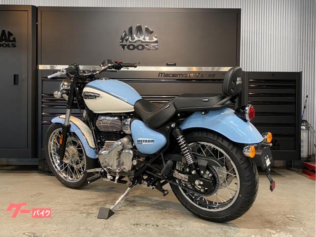 ツーリングシート ロイヤルエンフィールド メテオ350 ROYAL ENFIELD メテオ350 オーロラ ブルー