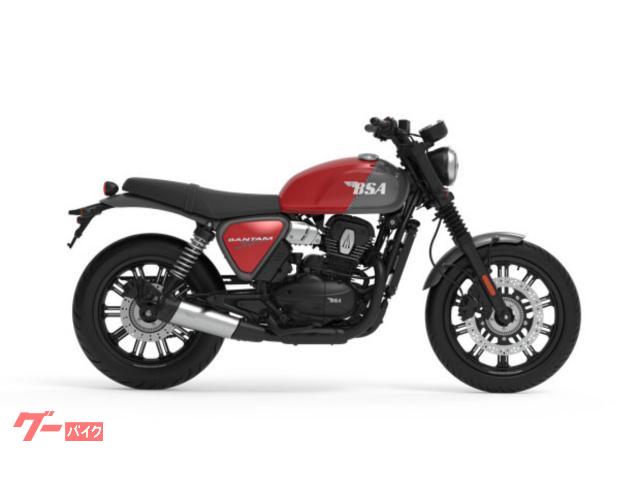 バンタム３５０　ファイヤークラッカーレッド　ＤＯＨＣ水冷単気筒エンジン