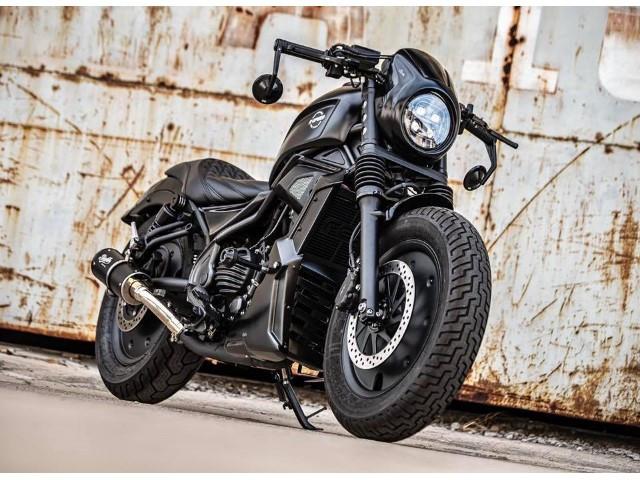 ホンダ レブル250 ディアブロカスタム ブラックアーマー K
