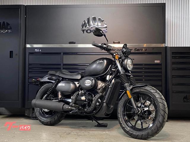 HYOSUNG GV300Sボバー マットブラック 水冷