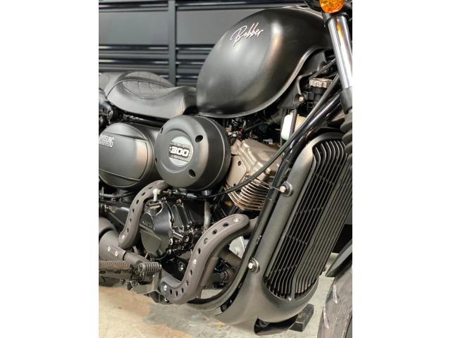 HYOSUNG GV300Sボバー マットブラック 水冷