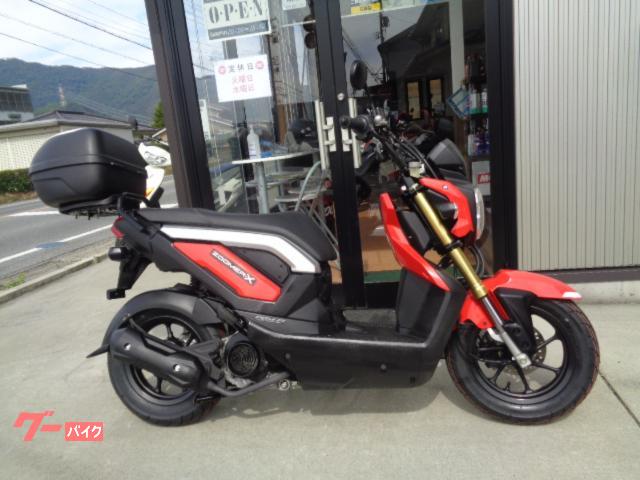 ホンダ ズーマーX リアボックス・前後タイヤ新品交換済み｜清水ホンダ