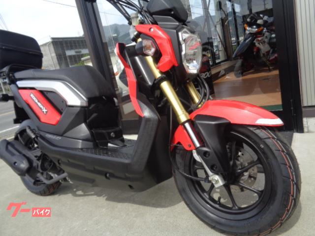ホンダ ズーマーX リアボックス・前後タイヤ新品交換済み｜清水ホンダ
