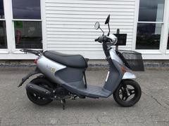 スズキ　レッツ４　タイヤ新品　フロントバスケット　拡張リアキャリア　Ｕ字ロック