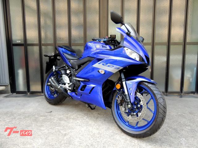 ＹＺＦ−Ｒ２５　プラナスマフラー　カウリングプロテクター　スポーツスクリーン　ヘルメットホルダー　ＥＴＣ　ＬＥＤヘッドライト